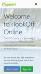 Mobile Screenshot of itookoff.com