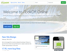 Tablet Screenshot of itookoff.com